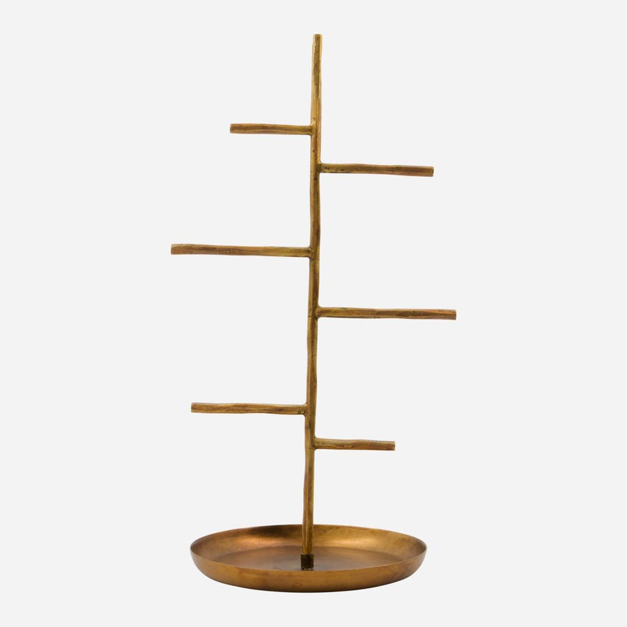 Brushed Brass Jewellery Stand  - PRE-ORDER