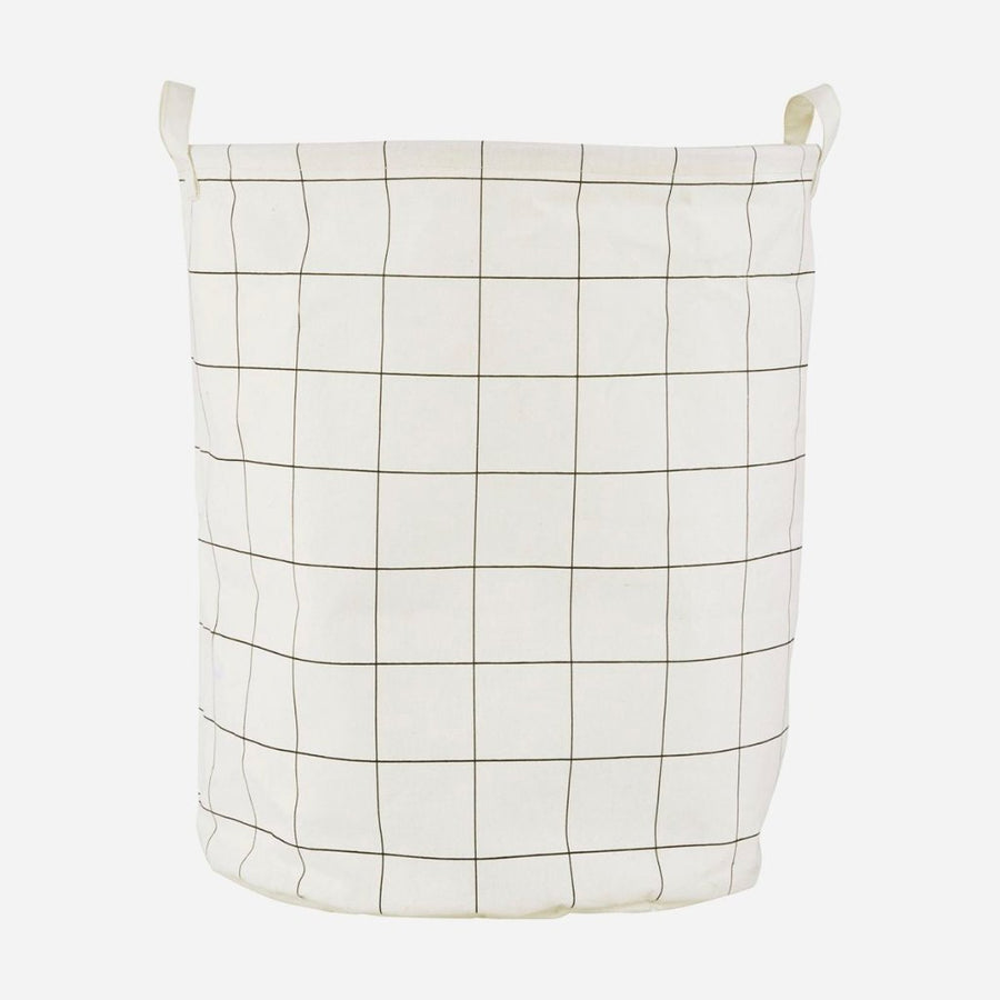 Black and White Squares Laundry bag