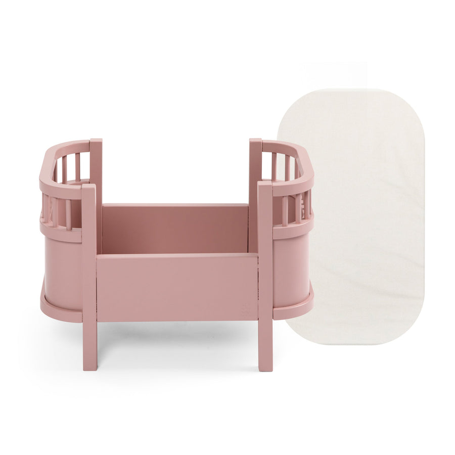 Doll's Bed in Blossom Pink by Sebra