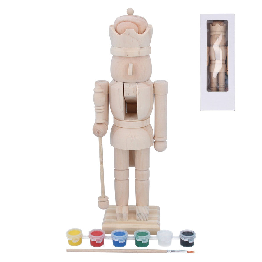 Paint Your Own Nutcracker Decoration