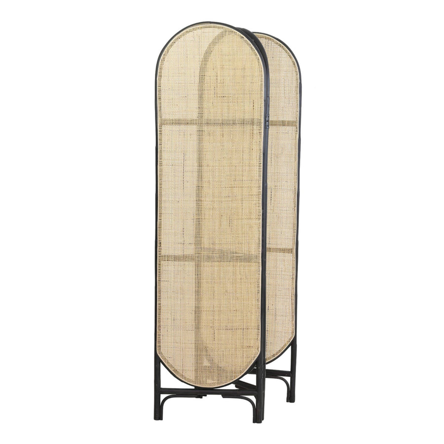 Rattan Screen - Natural & Black