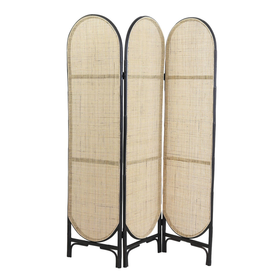 Rattan Screen - Natural & Black