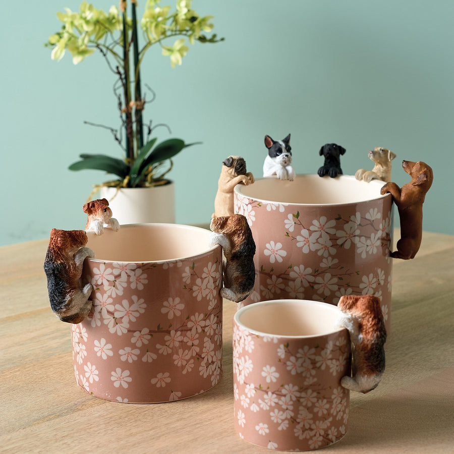 Fox Terrier Pot Hanger