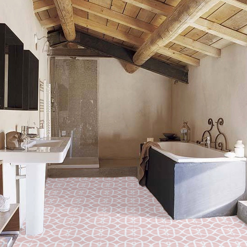 LOTUS Cement Tile - Black tile