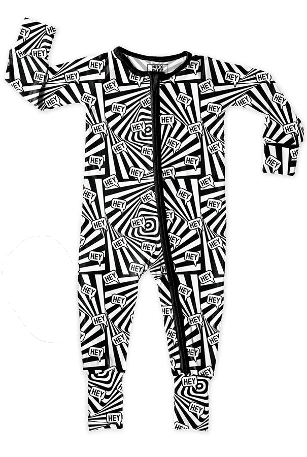 HEY! SENSORY PRINT BAMBOO ZIPPY