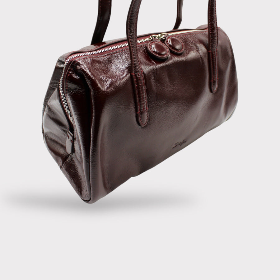 Cora - Pouch Leather Shoulder Bag