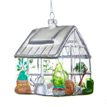 Greenhouse Glass Tree Decoration