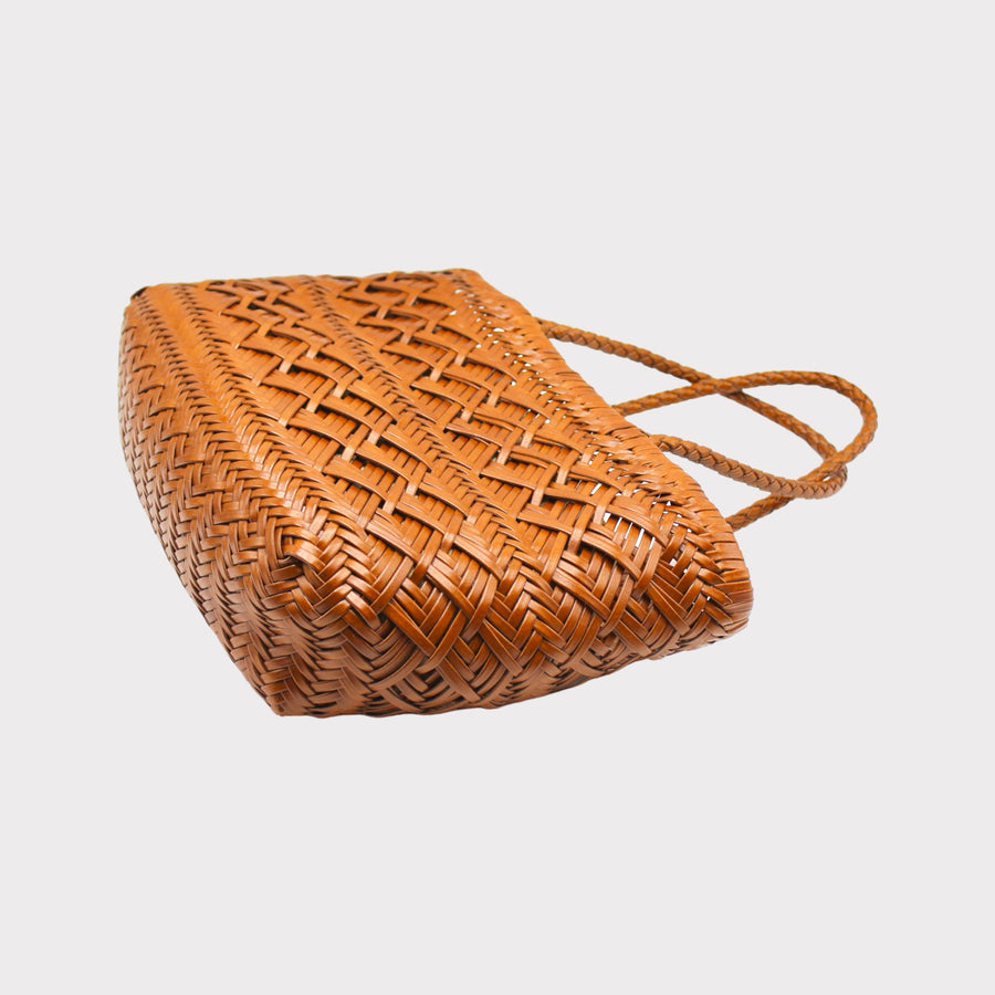 Suri - Herringbone Handwoven Tote Shoulder Bag