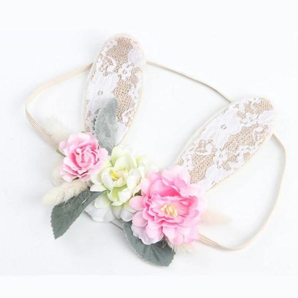 Bunny Ears Lace Headdress