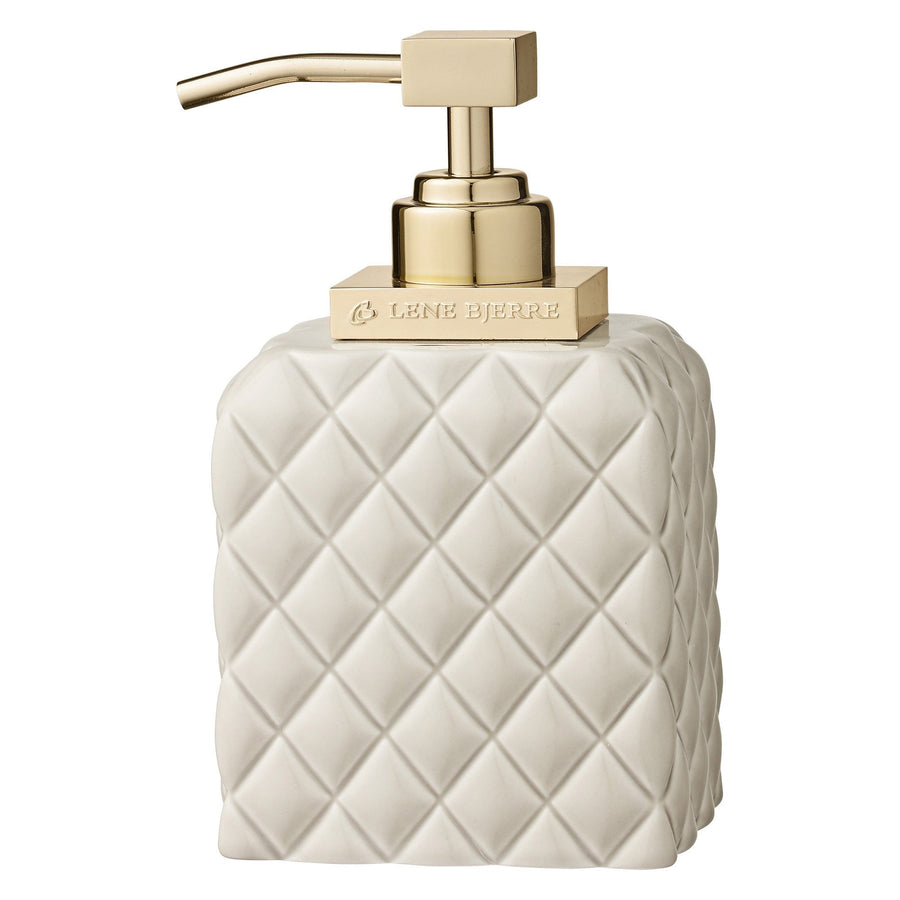 Harlequin Camel & Gold Soap Dispenser