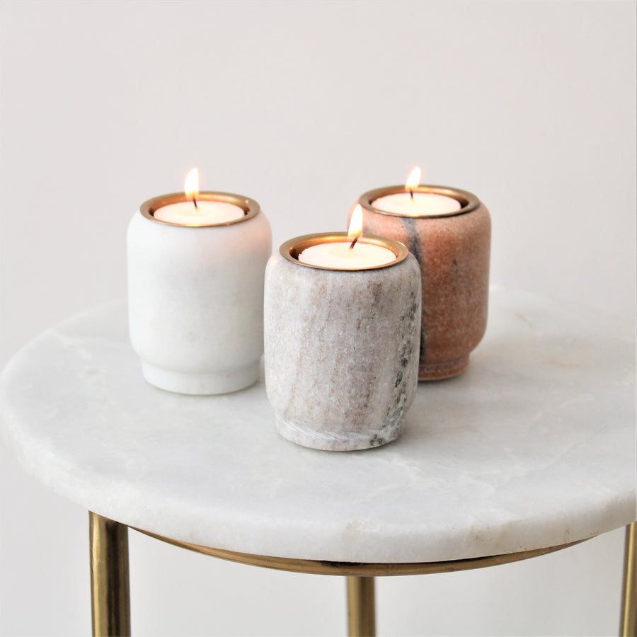 Marble Tealight Holder