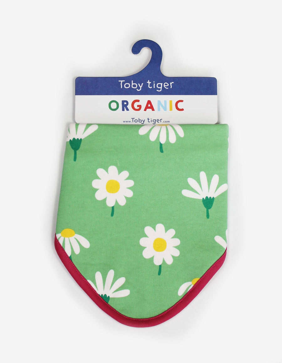 Bio Baby-Tuch mit Gänseblümchen Druck