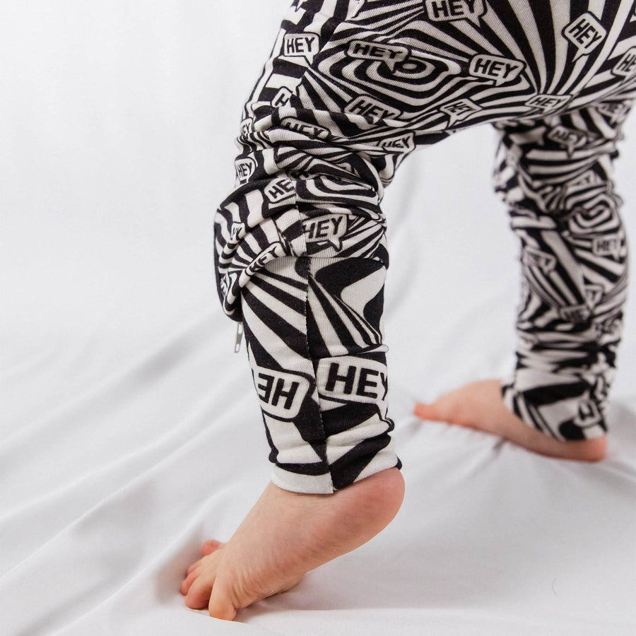 HEY! SENSORY PRINT BAMBOO ZIPPY