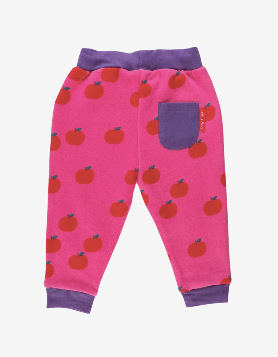 Bio Jogger mit Apfel Print