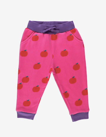 Bio Jogger mit Apfel Print