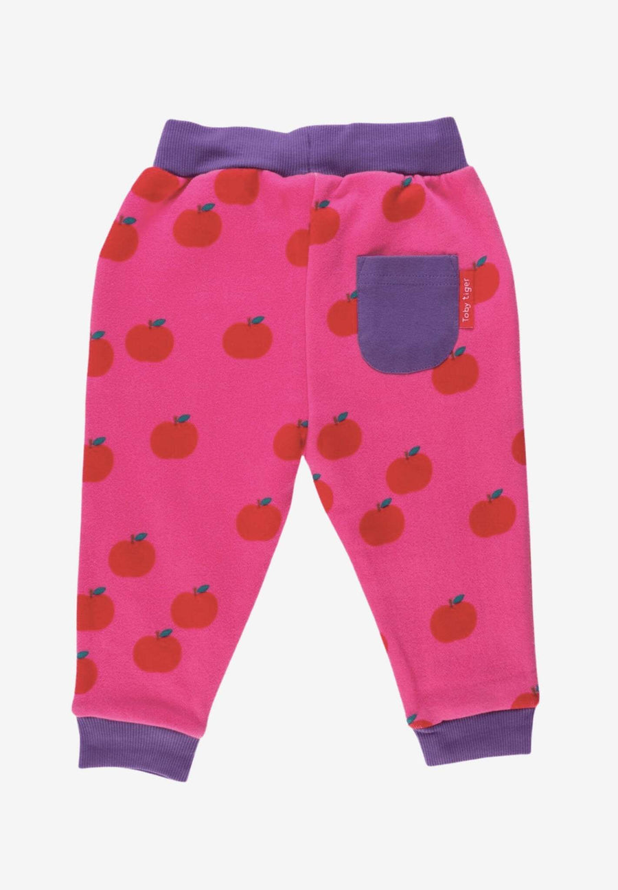 Bio Jogger mit Apfel Print