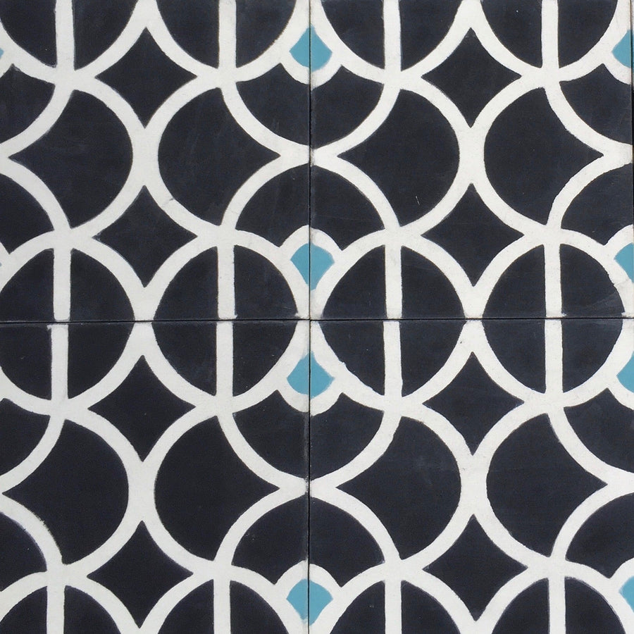 LOTUS cement tile - Pink tile