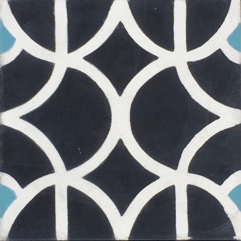 LOTUS cement tile - Pink tile