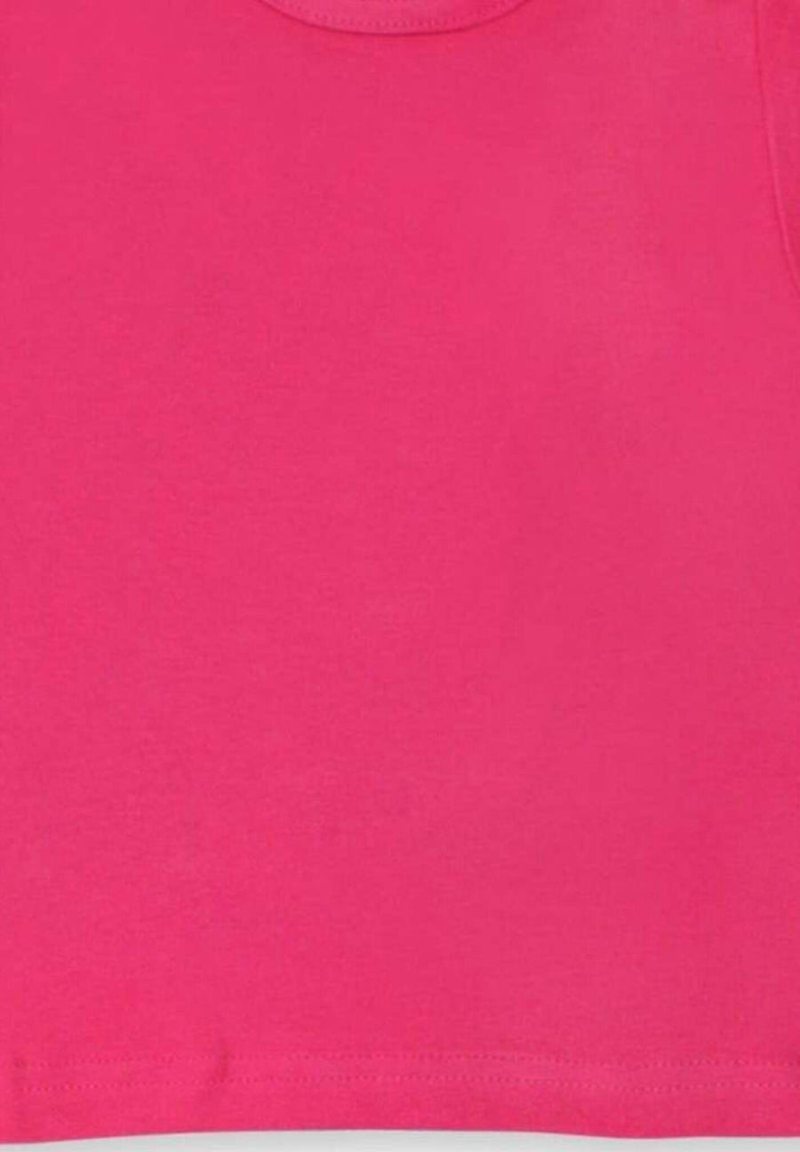 Langarmshirt aus Bio Baumwolle, pink unifarben