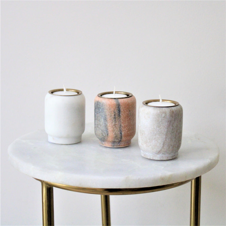 Marble Tealight Holder