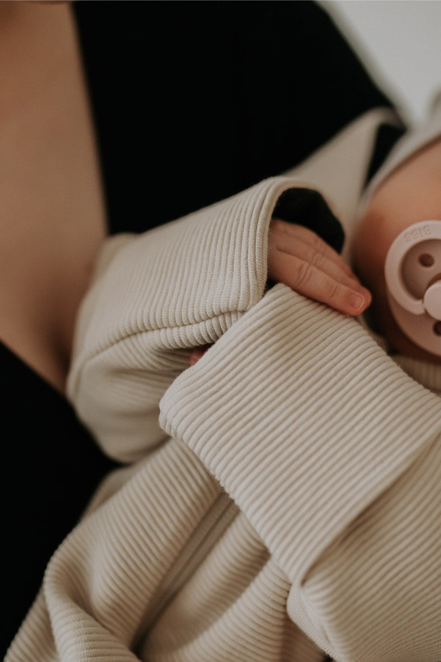 Merino wool baby romper MILO - Beige