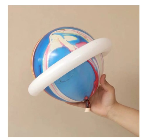 Set Of Six Planet And Moon Balloons