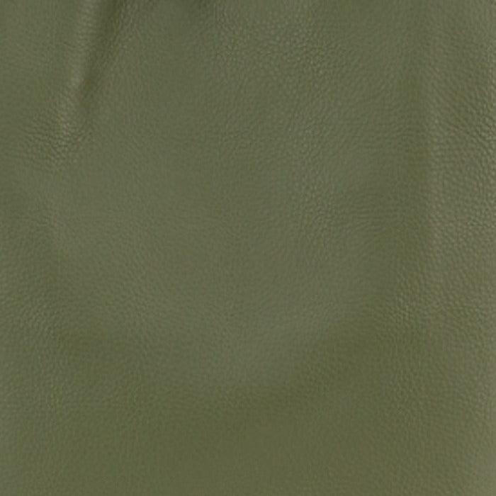 Olive Pebbled Leather Tote Shopper - Brix + Bailey