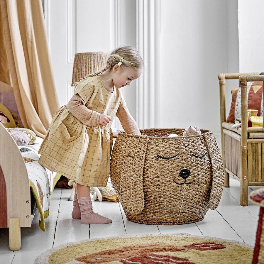 Rattan Puppy / Kitten Storage Basket