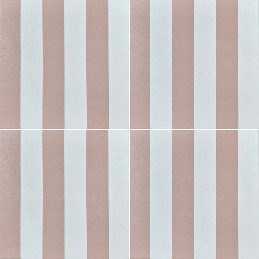 Pink stripe - Porcelain tile