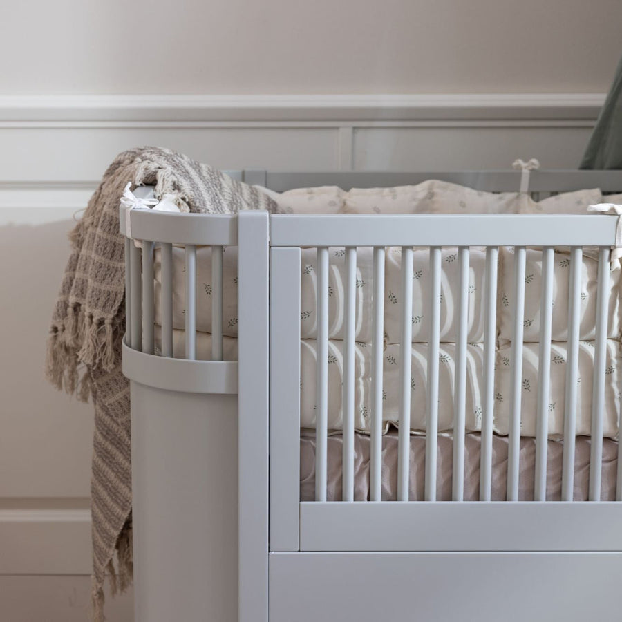 Baby & Junior Cot Bed in Stone Grey by Sebra