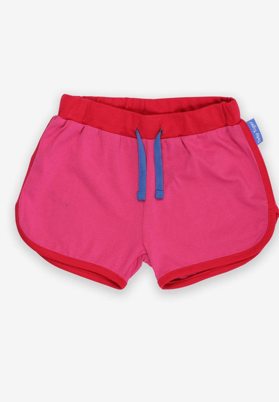 Jogging Shorts aus Bio Baumwolle in Pink