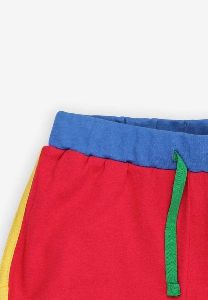 Jogging Shorts aus Bio Baumwolle in Rot