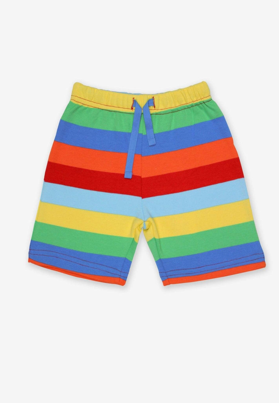 Shorts aus Bio Baumwolle, bunt gestreift