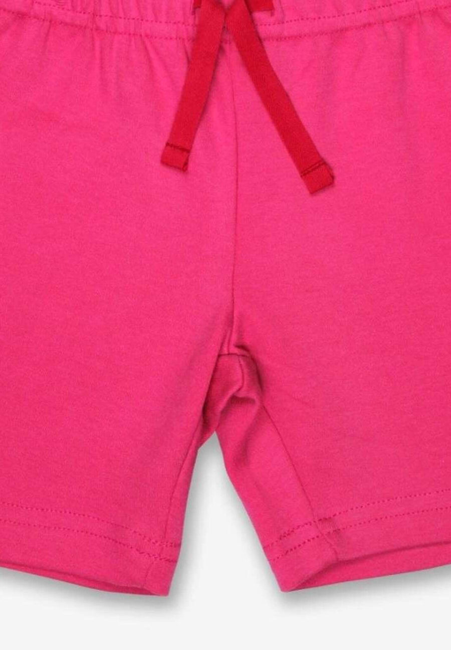 Shorts aus Bio Baumwolle in Pink