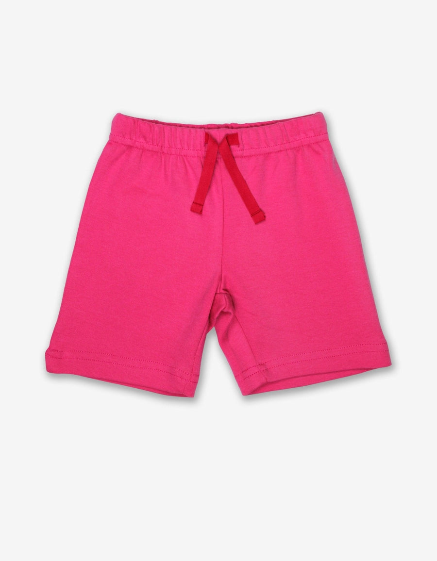 Shorts aus Bio Baumwolle in Pink