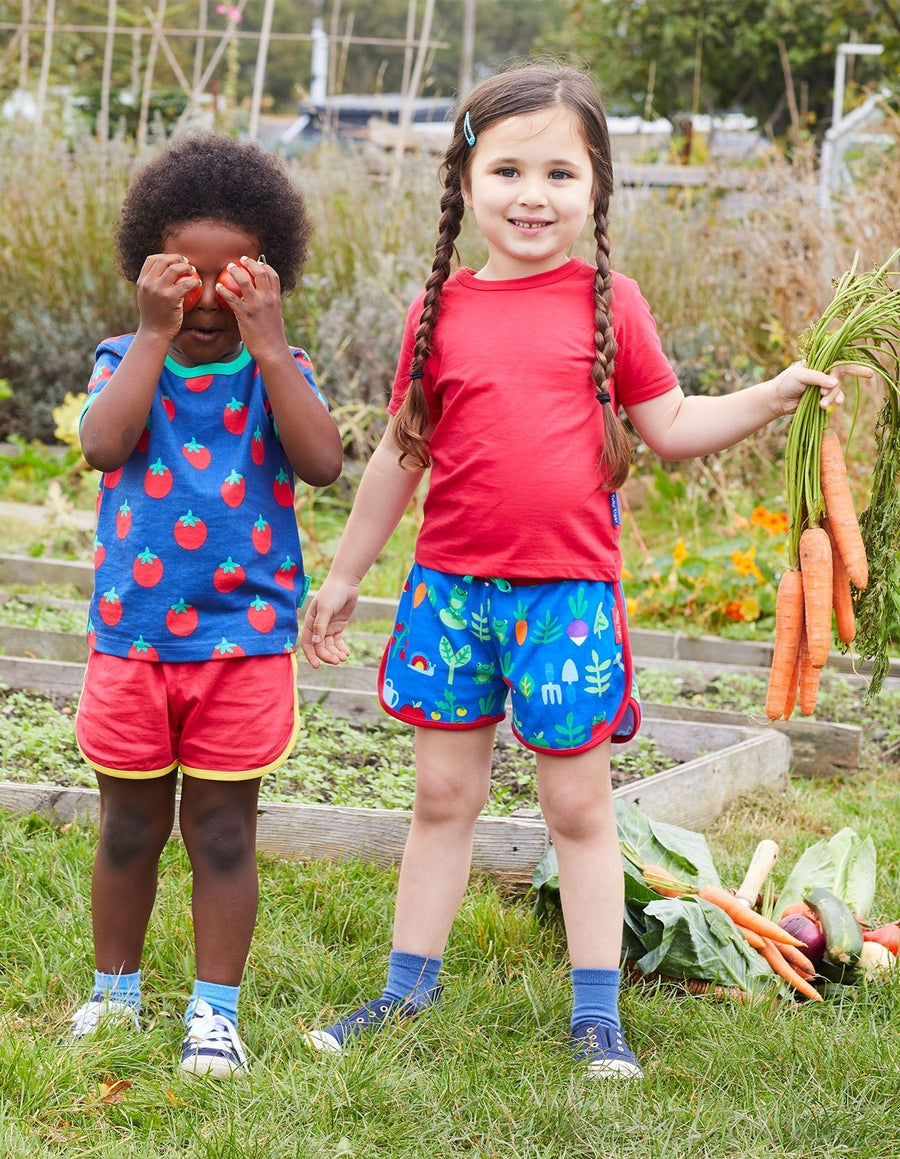 T-Shirt , Tomaten Print, Bio Baumwolle