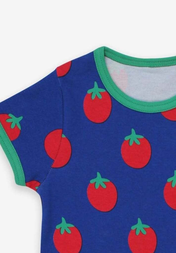 T-Shirt , Tomaten Print, Bio Baumwolle