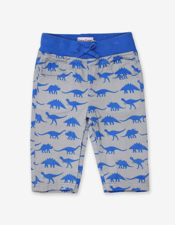 Baby Hose aus Baumwolle mit Dino Print