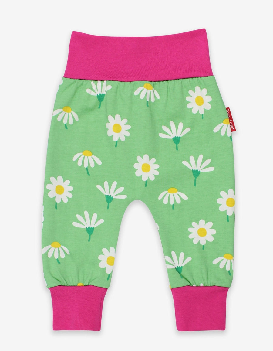 Babyhose, Gänseblümchen-Applikation, Bio Baumwolle