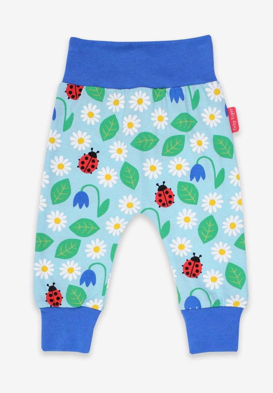 Babyhose aus Bio Baumwolle mit Marienkäfer Print