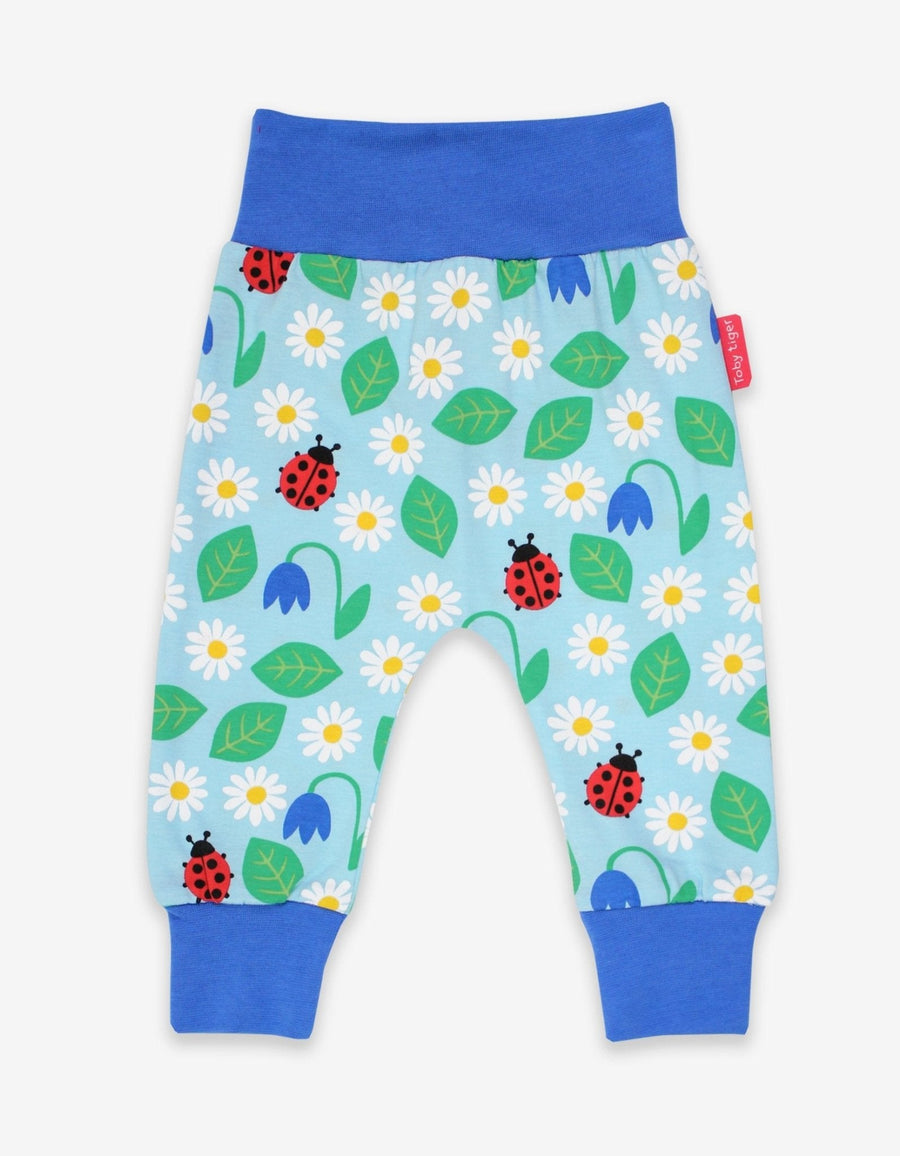 Babyhose aus Bio Baumwolle mit Marienkäfer Print