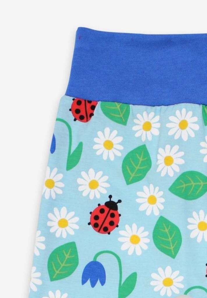 Babyhose aus Bio Baumwolle mit Marienkäfer Print