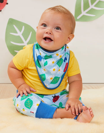 Babyhose aus Bio Baumwolle mit Marienkäfer Print