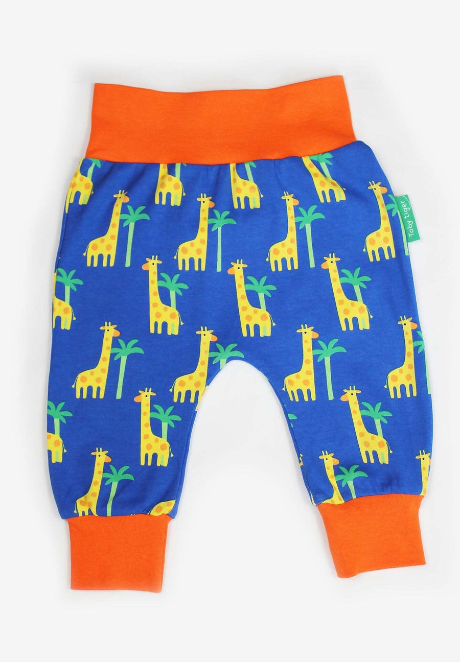 Babyhose, Giraffen-Applikation, Bio Baumwolle