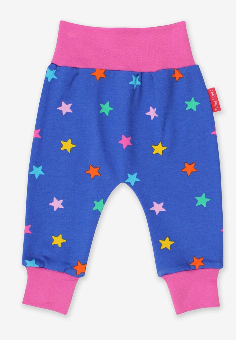 Babyhose aus Bio Baumwolle mit Sterne Print